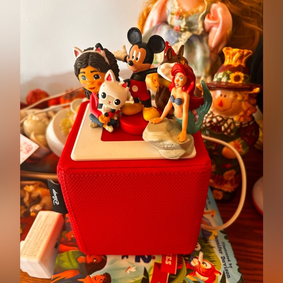 tonies Other - Red Toniebox with 4 Tonies  Disney